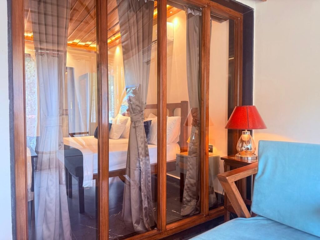 Luxury villa in Anjuna Goa with peaceful location